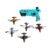 Airplane Launcher Toy – 5 Foam Planes & Gun | Play & Move
