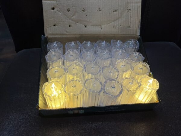 22df951a-f8e7-4c19-ad4c-1da8f321f2cc Diwali LED Tea Light Candles – 24 Pc Flameless & Smokeless | Indo Glow