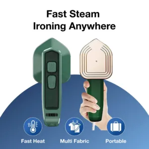 23 Portable Steam Iron – 2-in-1 Travel Garment Steamer | Happy Bathers