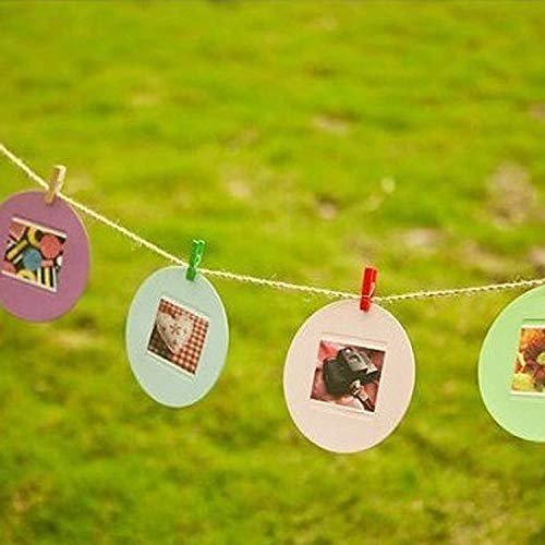 Wooden Cloth Pegs – Small Multipurpose Clips (50 Pcs) | Indo Glow