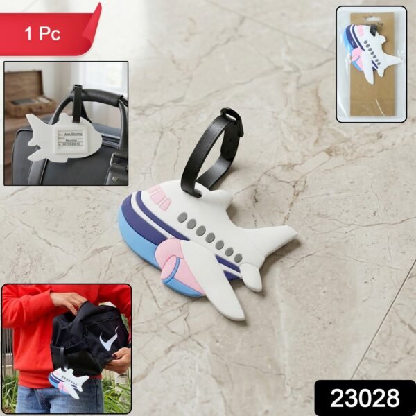 Luggage Tag – Unique Airplane Shape for Easy Identification
