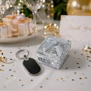 230771 Keychain – Stylish Metal Organizer with Gift Box for Keys