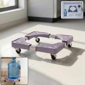 Adjustable Multipurpose Stand with Wheels – Easy Movable Appliance Base