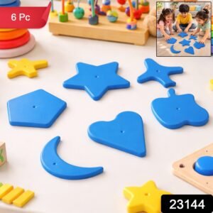 Kids Learning Shape Puzzle Toy – 6 Piece Educational Blocks for Toddlers