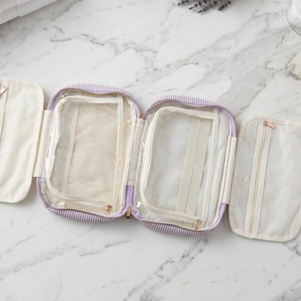 Hanging Travel Toiletry Bag – Multi-Pocket Organizer for Easy Packing