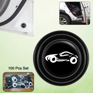 Car Door Protector – Shock Absorber Stickers (100 Pcs) | Velvet Wheels