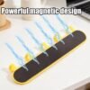 Self-Adhesive Plastic 5-Hook Wall Hanger for Home Storage and Organisation (1 Pc)