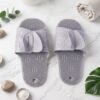 Massage Bath Slippers with Foot Scrubbing Bristles for Daily Bathroom Use (1 Pair)
