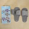 Massage Bath Slippers with Foot Scrubbing Bristles for Daily Bathroom Use (1 Pair)
