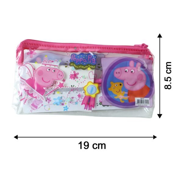 6-in-1 Student Stationery Combo Kit with Pencils, Ruler and Pouch for Kids (1 Set)