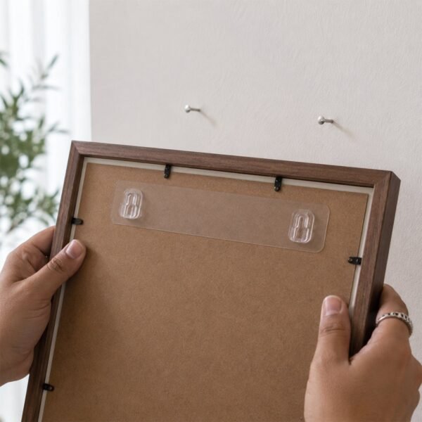 Adhesive Plastic Wall Hook – Strong & Waterproof for Home & Kitchen