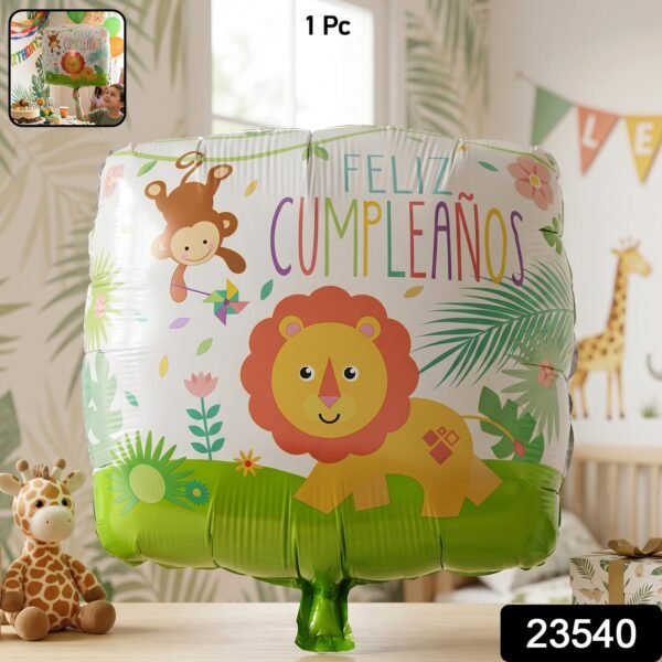Jungle Lion Foil Balloon – Brighten Kids’ Parties and Events