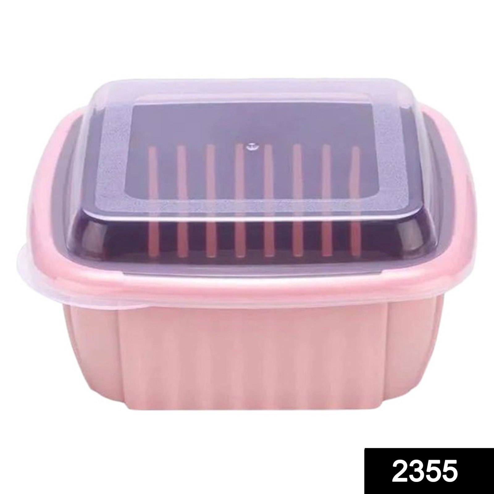 Double Layer Food Drainer – Collapsible Washing Basket | Vastate