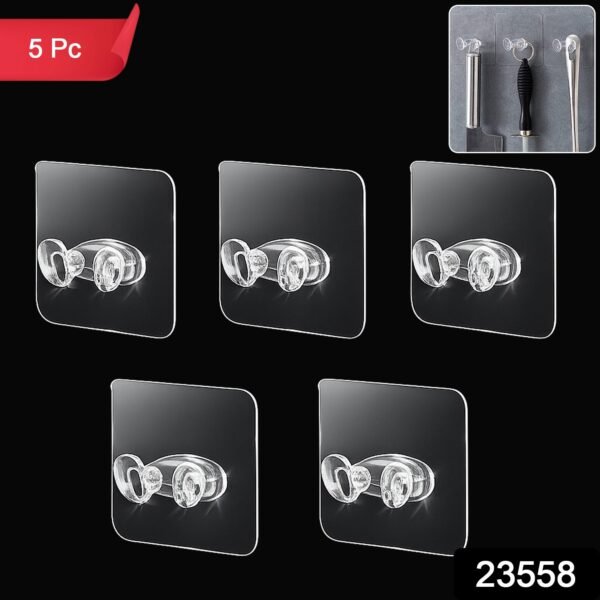 Adhesive Wall Hooks – Strong Hold & No Damage Walls