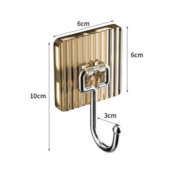 Self Adhesive Wall Hook – Waterproof & Damage-Free Quick Install