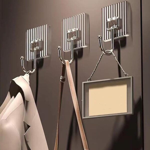 Self Adhesive Wall Hook – Waterproof & Damage-Free Quick Install
