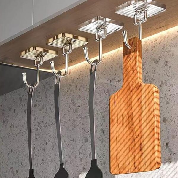 Self Adhesive Wall Hook – Waterproof & Damage-Free Quick Install