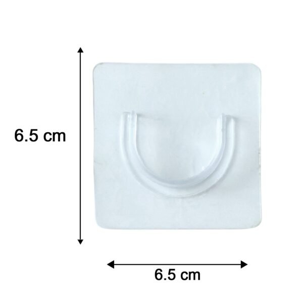 Invisible Self Adhesive Curtain Rod Holder – Damage-Free & Reusable