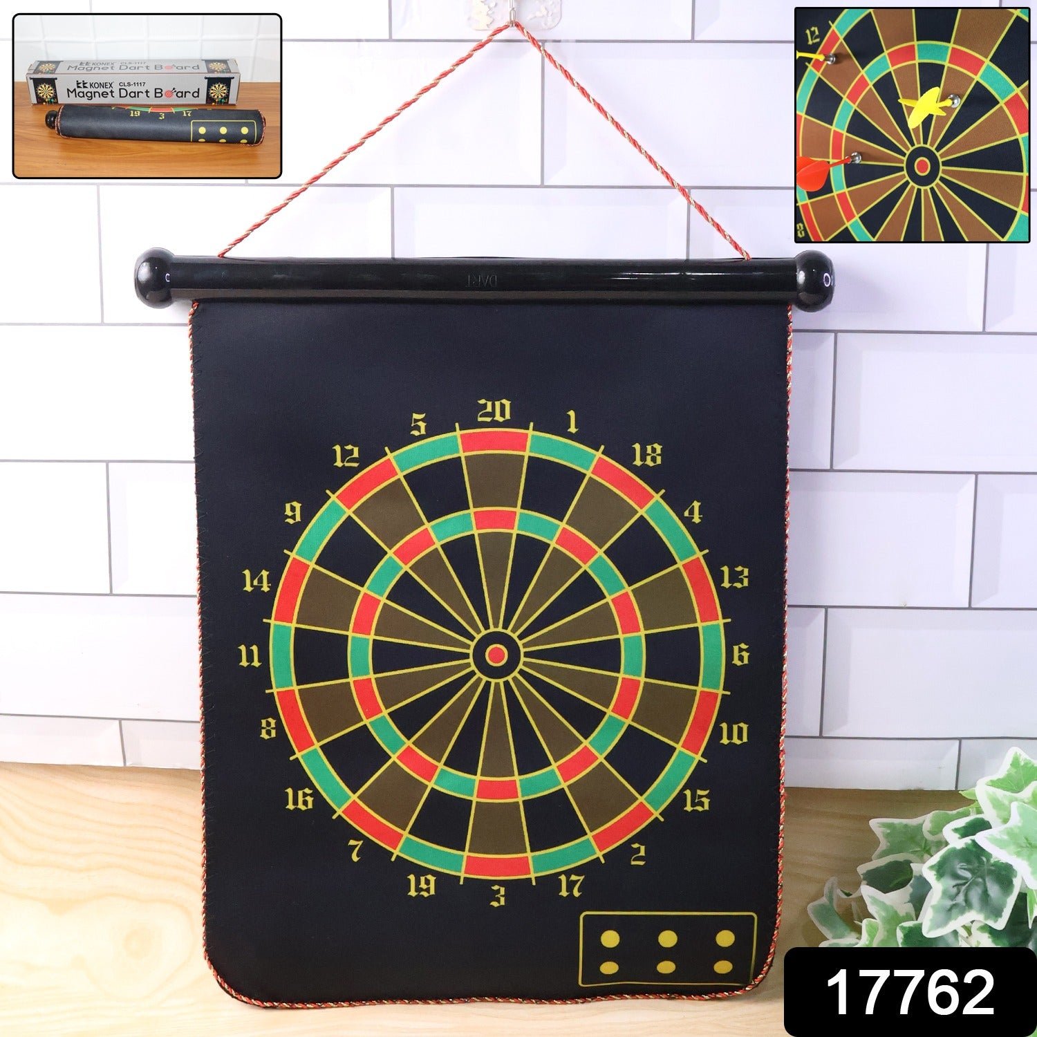 Magnetic Dart Board – Double-Sided Foldable Game Set