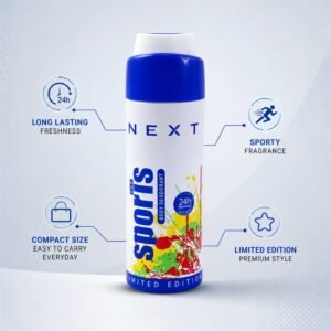 Body Spray for Men – Long-Lasting Freshness & Sports Scent