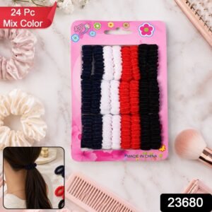 Elastic Hairband Set – Gentle Grip & Vibrant Colors for All-Day Hold