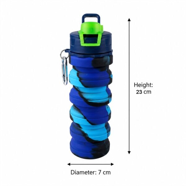 23682-05-white-bg_c2a9d9a0-7e06-4231-aaea-2335d967e49f Sili Fold Collapsible Silicone Water Bottle – Leakproof & Portable