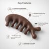 Wooden Scalp Massager Comb – Promotes Hair Growth & Relaxation