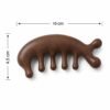 Wooden Scalp Massager Comb – Promotes Hair Growth & Relaxation