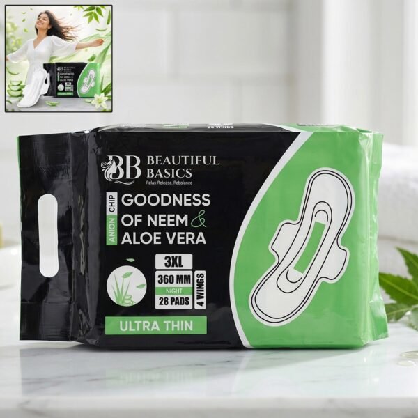 Sanitary Pads – Extra Long Night Protection for Heavy Flow