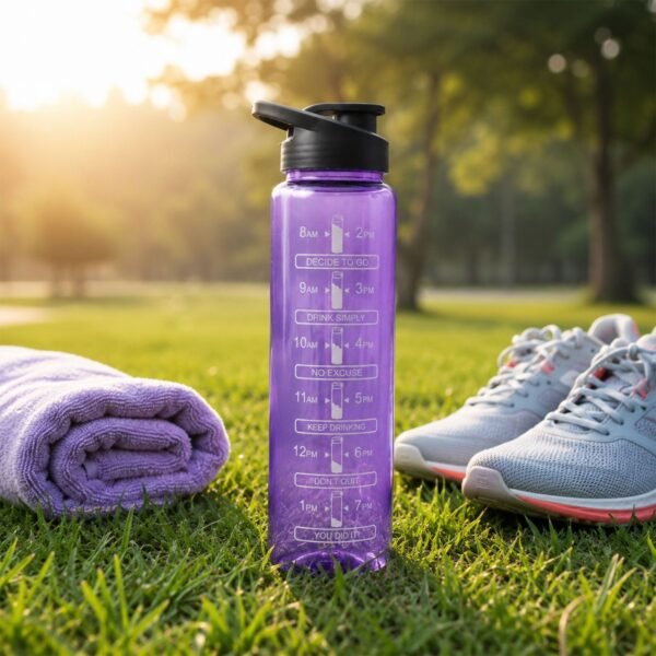 Motivational Water Bottle – Track Your Hydration Effortlessly