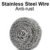 Stainless Steel Scrubber – Heavy-Duty Utensil Cleaning (6 Pack) | Velvet Wipe