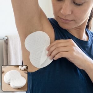 Disposable Underarm Sweat Pads for Daily Clothing Protection and Freshness (10 Pc)