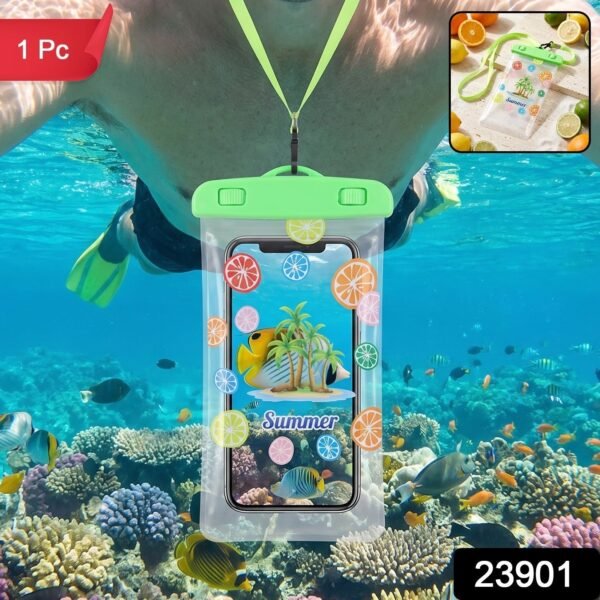 Waterproof Mobile Pouch – Transparent Phone Cover with Neck Strap
