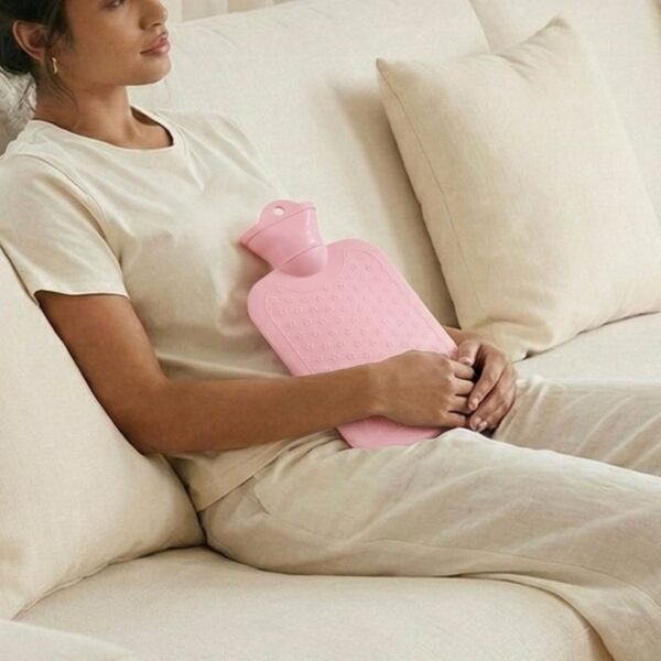 Reusable Hot Water Therapy Bag for Period Comfort, Muscle Aches and Warmth (1 Pc)