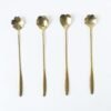 Mini Golden Serving Spoon Set – Elegant Stainless Steel Design