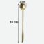 Mini Golden Serving Spoon Set – Elegant Stainless Steel Design
