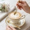 Mini Golden Serving Spoon Set – Elegant Stainless Steel Design