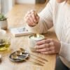 Mini Golden Serving Spoon Set – Elegant Stainless Steel Design