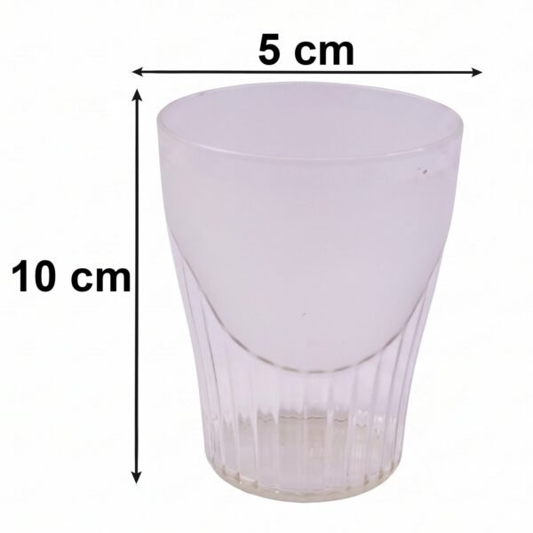 Unbreakable Plastic Juice Glass Set – Safe & Stylish Drinkware for Home