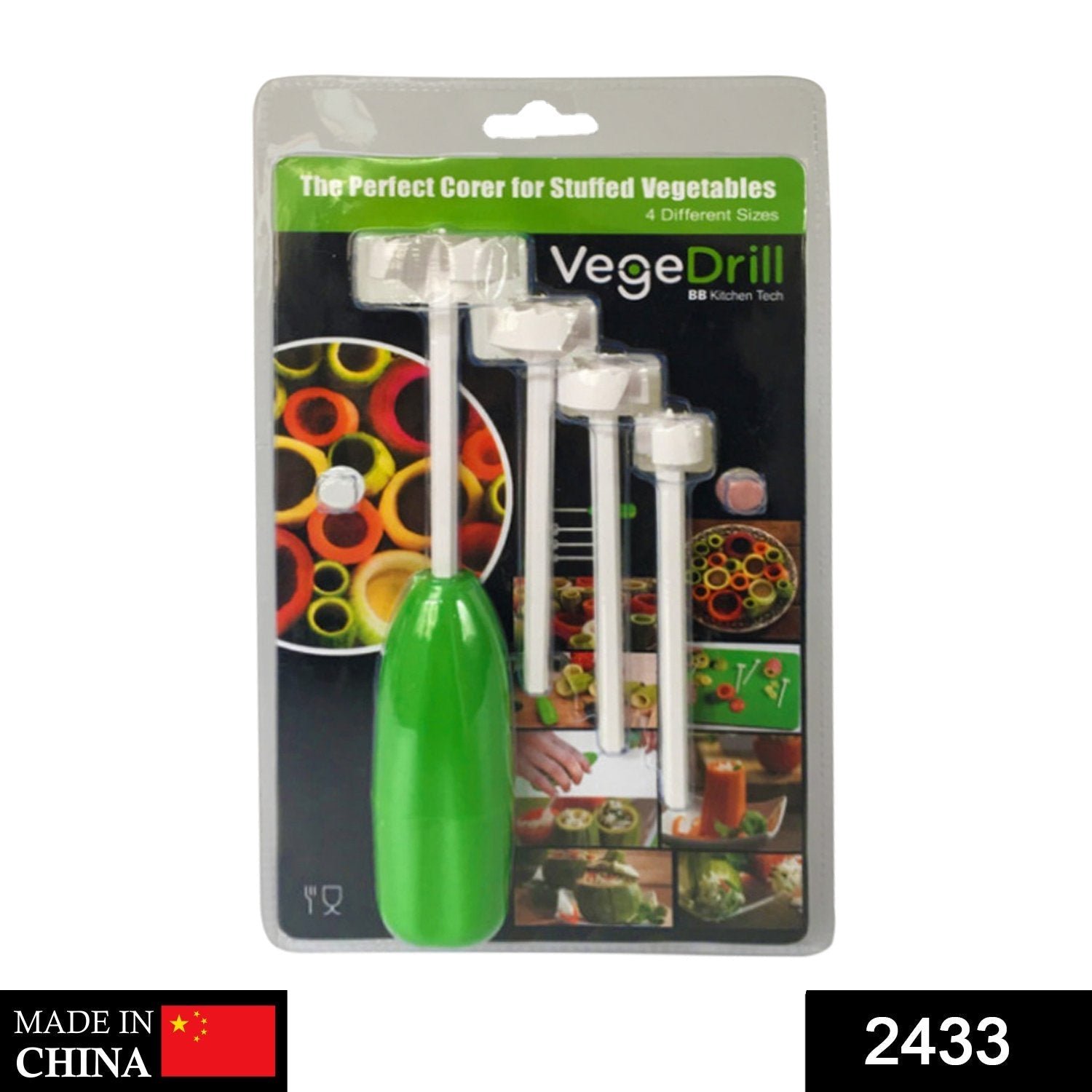 Vegetable Corer – Stuffed Veggie Drill Tool | Quickslice