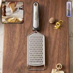 Stainless Steel Cheese Grater – Compact & Easy to Store for Kitchen Use