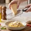 Stainless Steel Cheese Grater – Compact & Easy to Store for Kitchen Use