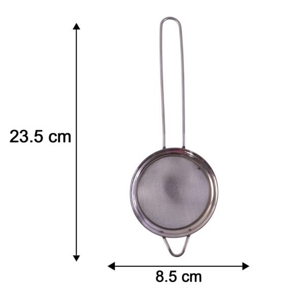 Stainless Steel Tea Strainer – Fine Mesh for Perfect Brewing
