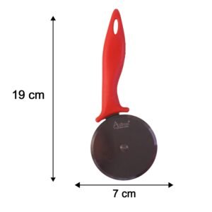 Stainless Steel Pizza Cutter – Sharp Slicer with Comfortable Handle