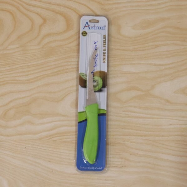 Kitchen Utility Knife – Sharp, Curved Serrated Blade for Precise Cutting