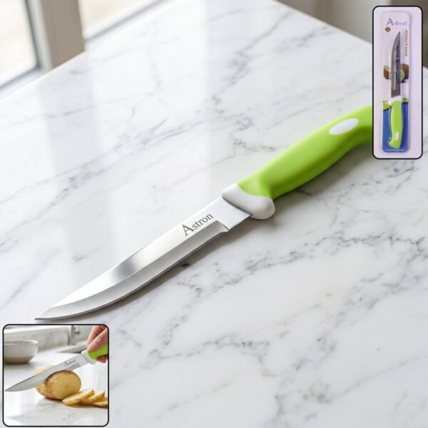 Kitchen Utility Knife – Sharp Stainless Steel Blade & Ergonomic Handle
