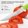 Kitchen Utility Knife – Sharp Stainless Steel Blade & Ergonomic Handle
