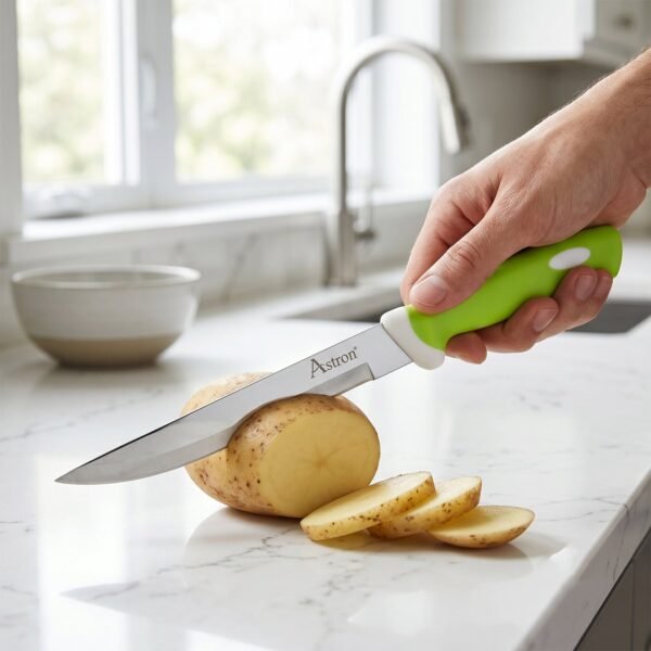 Kitchen Utility Knife – Sharp Stainless Steel Blade & Ergonomic Handle
