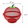 Apple Shaped Metal Net Fruit Basket – Stylish Kitchen Storage