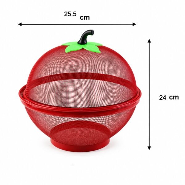 Apple Shaped Metal Net Fruit Basket – Stylish Kitchen Storage